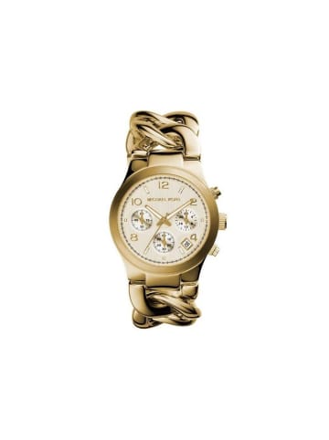 Michael Kors Runway Uhr gold Edelstahl