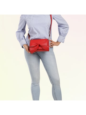 Toscanto Toscanto Umhängetasche Leder rot ca. 24cm