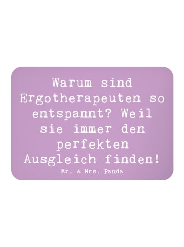 Mr. & Mrs. Panda Kühlschrankmagnet Spruch Ergotherapeutin Balanc... in Lavendeltraum