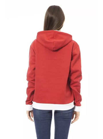 Baldinini Trend Mehrfarbig Rot Baumwolle Damen Hoodie