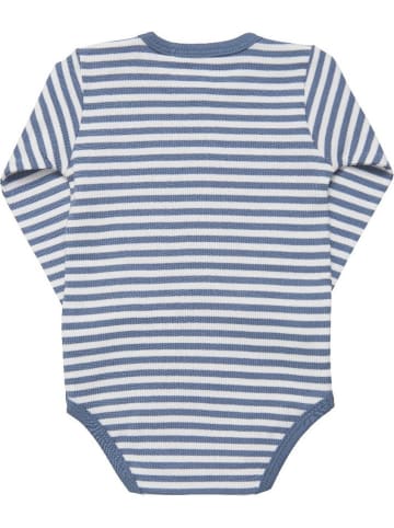 Fixoni Kinder Langarmbody in Blau