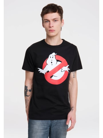 Logoshirt T-Shirt Ghostbusters No Ghost in schwarz