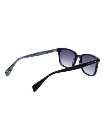 Ted Baker Männer Sonnenbrille Rechtwinklig Blau
