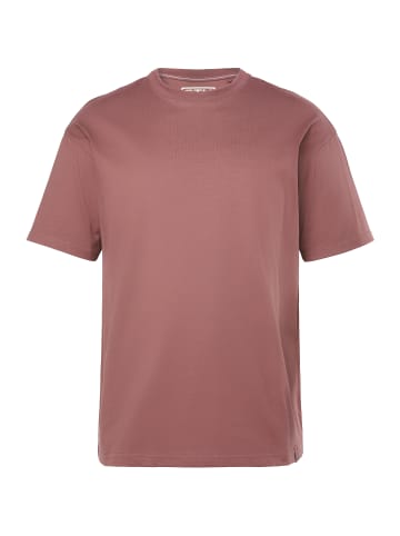 STHUGE Kurzarm T-Shirt in aubergine