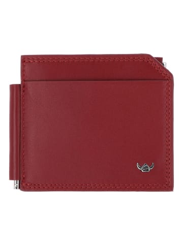 Golden Head Polo Geldbörse Leder 10 cm Geldscheinklammer rot