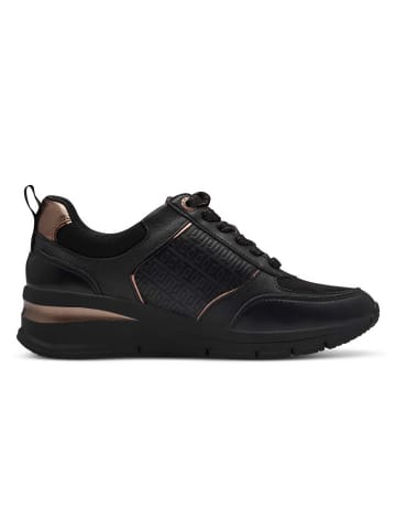 Tamaris Sportlicher Schnürschuh in schwarz