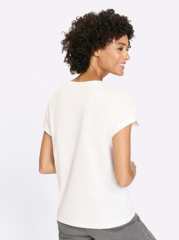 Sieh an! Rundhalsshirt in ecru