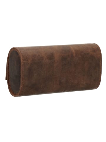 Greenburry Vintage Uhrenetui Leder 21,5 cm brown