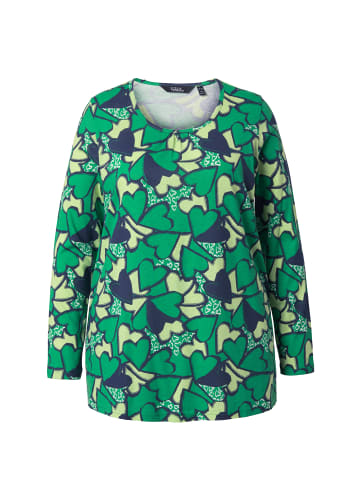 Ulla Popken Shirt in sommer grün