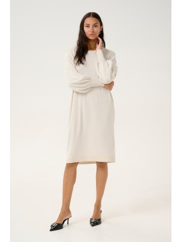Kaffe Kleid KAregina Regular fit in SandDollar/Metalic Yarn