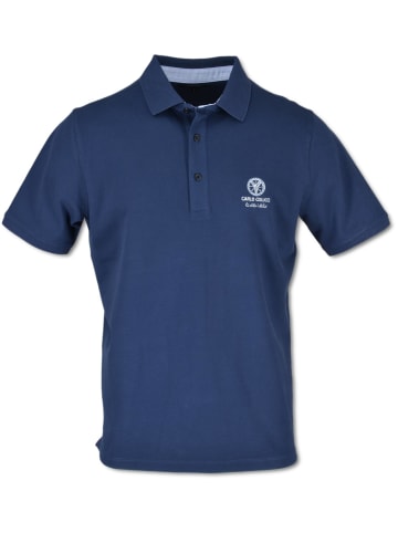 Carlo Colucci Poloshirt Capodanno in Navy