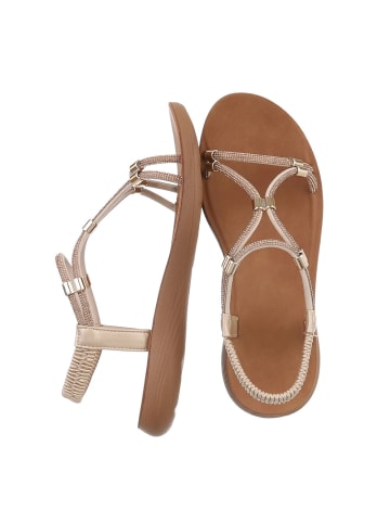 Ital-Design Sandale & Sandalette in Gold