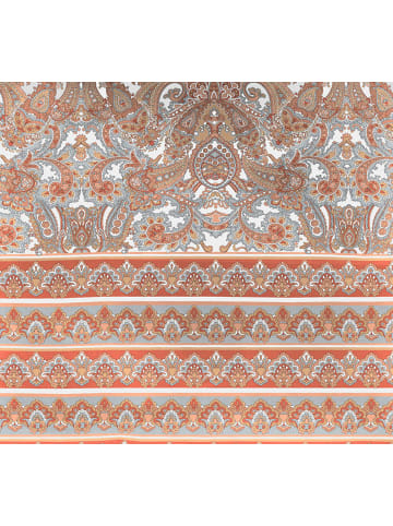 JACK 2 tlg. Mako Satin Bettwäsche Desert Bloom Apricot in Orange