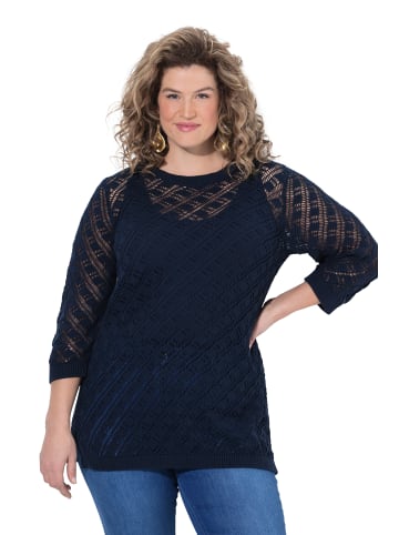 Ulla Popken Pullover in marine