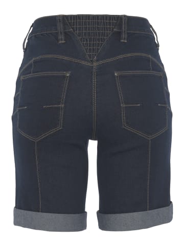 ARIZONA Jeansbermudas in dark blue