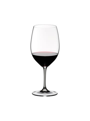 RIEDEL Glas 2er Set Cabernet Sauvignon / Merlot Rotweingläser Vinum 650 ml in transparent