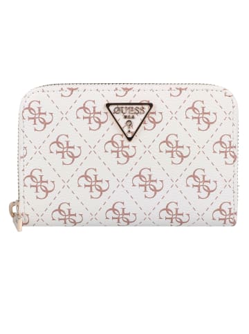 Guess Eco Carly Geldbörse 14 cm in cream logo