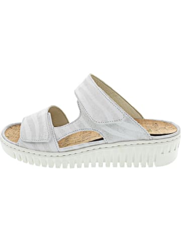 WALDLÄUFER H-Willow Pantolette Weiß