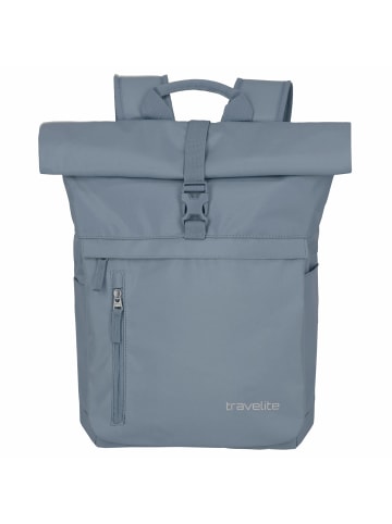 travelite Basics Rollup - Rucksack 60 cm (ice blue) in rauchblau