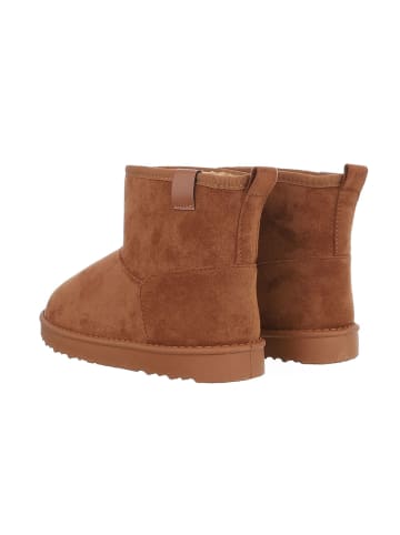 Ital-Design Stiefelette in Camel