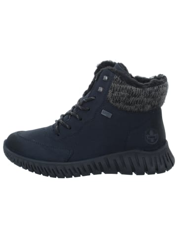 rieker Schnürstiefelette in blau