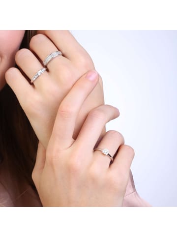 Lucardi 585 Gold Ring  Rund