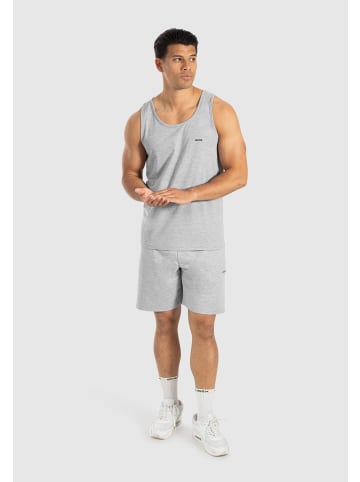 SMILODOX Shorts Edin in Grau Melange
