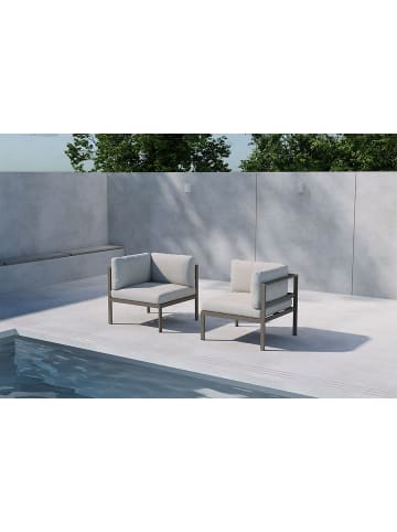 ebuy24 Gartensofa Copacabana Beige 74 x 74 cm