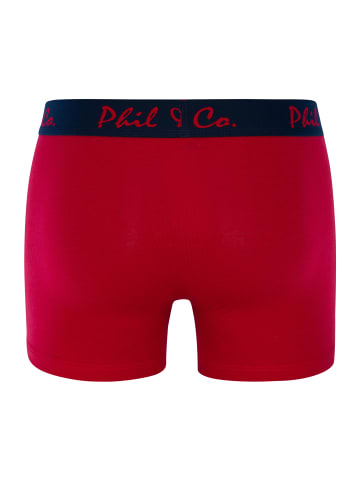 Phil & Co. Berlin  Retro Pants Jersey in navy-rot