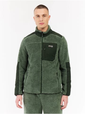 Protest Fleecejacke in grün