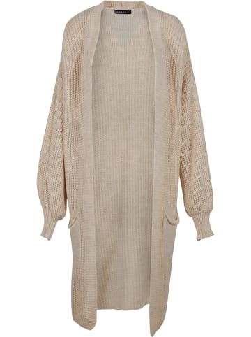 Cloud5ive Cloud5ive Gestrickte Strickjacke in beige