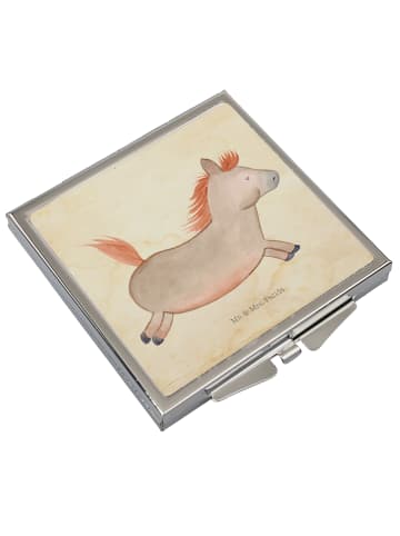 Mr. & Mrs. Panda Schminkspiegel Pferd Springen ohne Spruch in Vintage