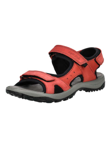 Imac Sandalen in Rot/Schwarz