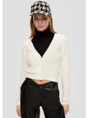 QS Strickjacke in 0200_creme