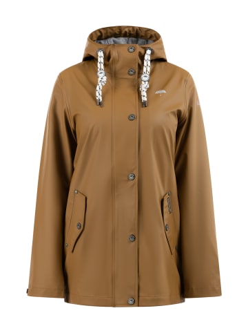Schmuddelwedda Damen Regenjacke in Dunkelsand-271