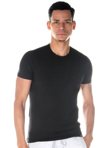 Doreanse T-Shirt in schwarz