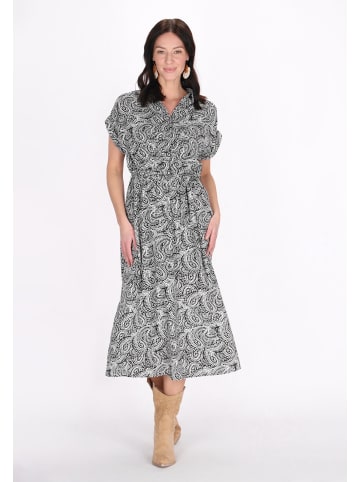 usha FESTIVAL Women Dress in black white
