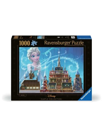 Ravensburger Ravensburger Puzzle 1.000 Teile Disney Castles: Elsa in bunt