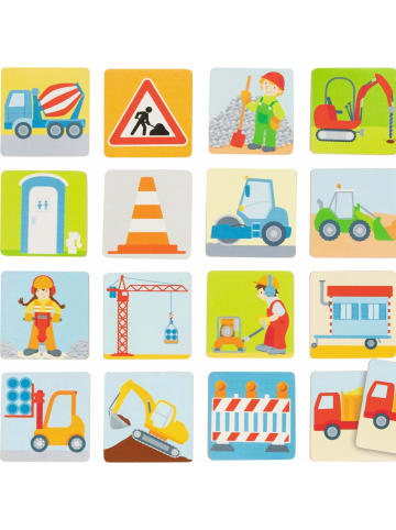 Goki Memospiel Baustelle - ab 3 Jahren