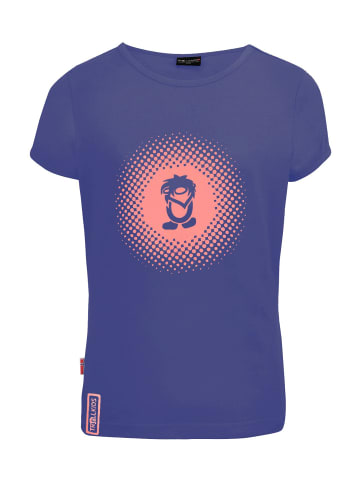 Trollkids T-Shirt Mädchen "Logo" in Dunkellila