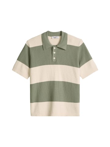 Marc O'Polo DENIM Strick Poloshirt regular in Light Green