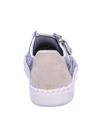 rieker Schnürschuhe in azur/perle/adria