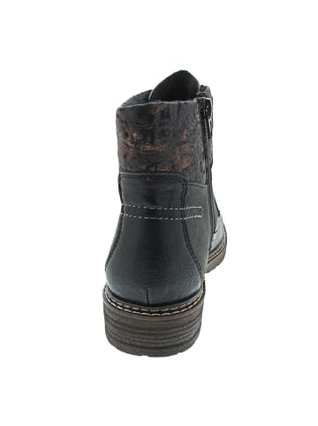 rieker Schnürstiefel Schwarz