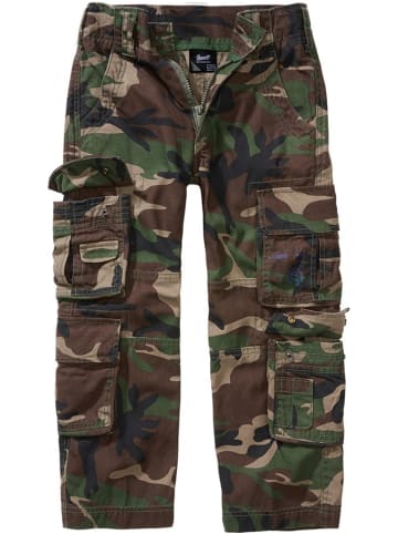 Brandit Kinder Cargohose "Kids Pure Vintage Pants" in Camouflage