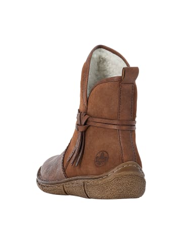 rieker Komfort Stiefeletten in Braun