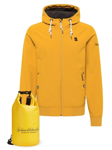 Schmuddelwedda Blouson + Tagesrucksack - Set in Senf