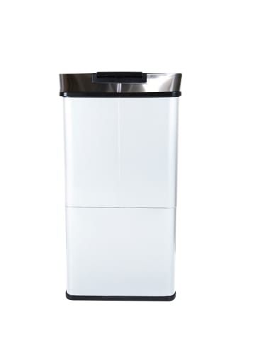 Ribelli Sensor Mülleimer 72 L,  4 Fächer, Weiß