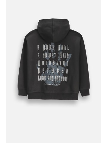 Coccodrillo Reißverschlussjacke in schwarz