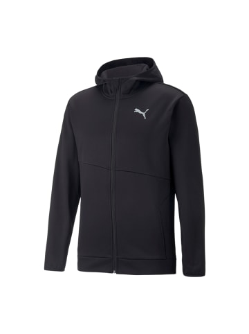 Puma Sweatjacke Train All Day PWRFleece Full Zip in schwarz