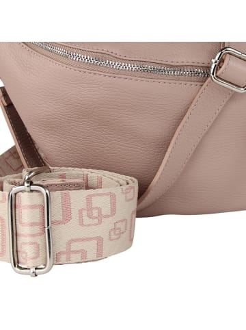 Toscanto Toscanto Gürteltasche Leder rosa ca. 37cm